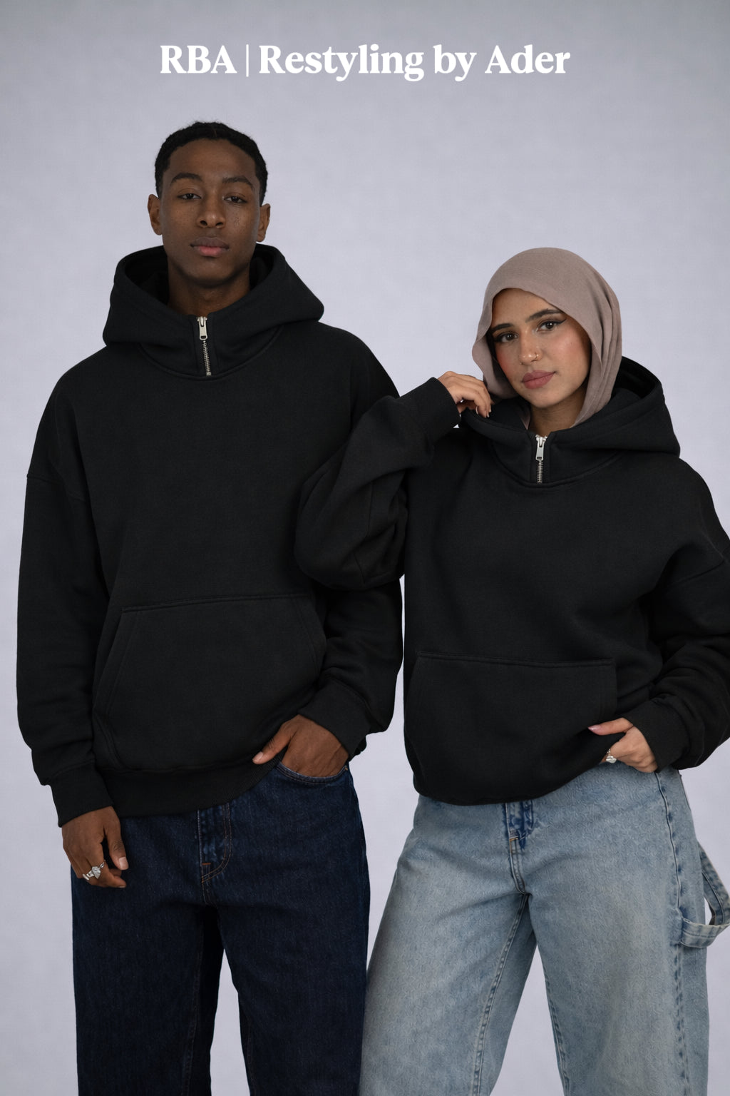 Hoodie Storm Zip Oversize Premium
