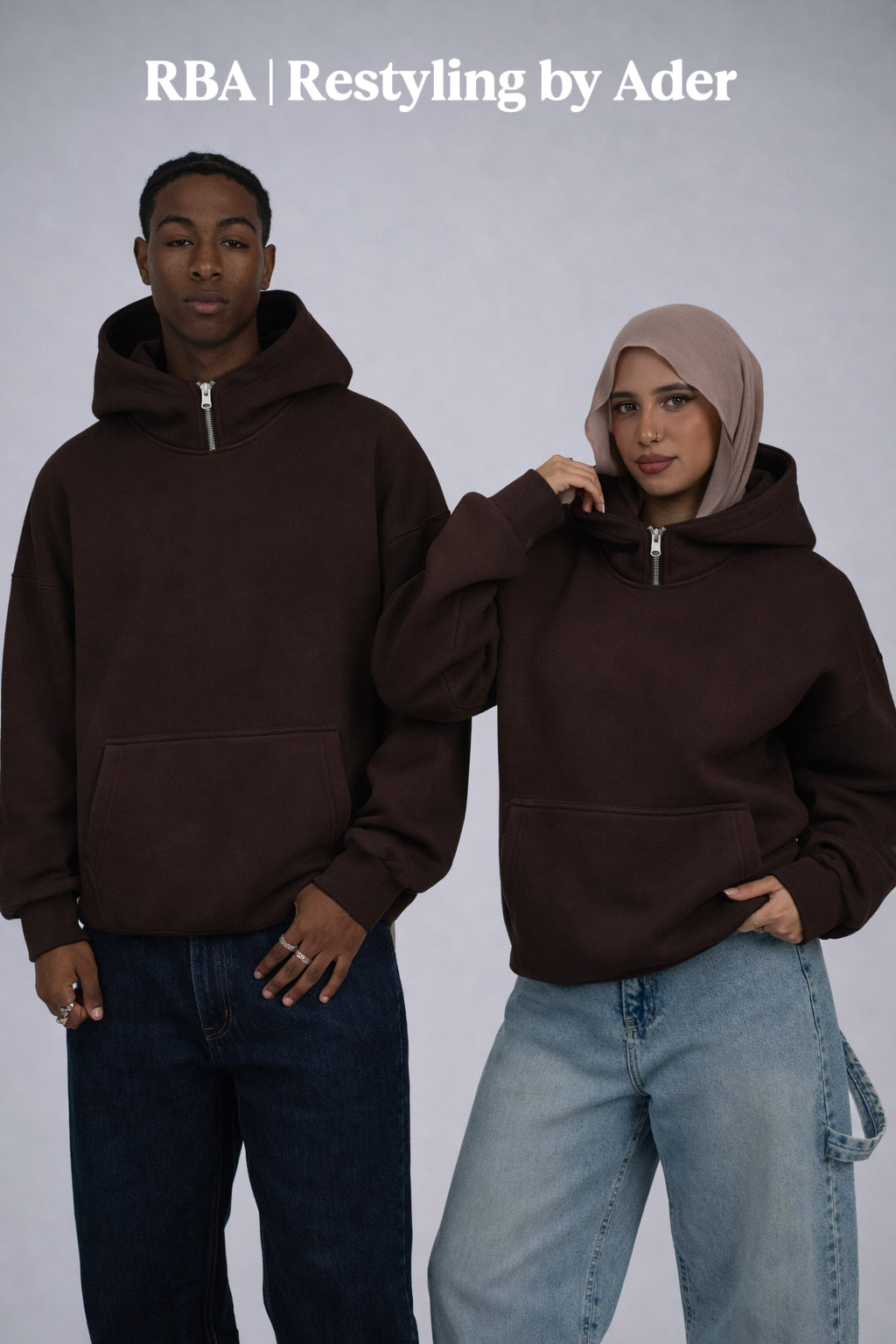 Hoodie Storm Zip Oversize Premium